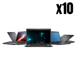 Lote 10 laptops usados DELL...