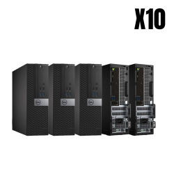 Lote de 10 computadores de...